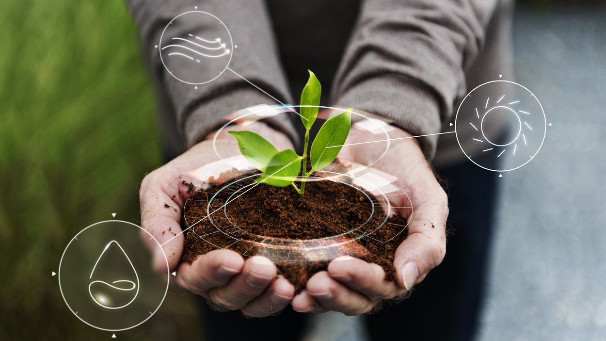 smart agriculture iot with hand planting tree background 1 smart agriculture iot with hand planting tree background 1